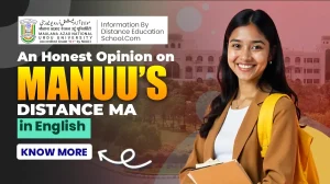 MANUU's Distance MA English