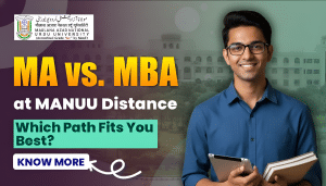 MANUU MA Vs MBA