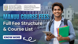 MANUU Courses Fee