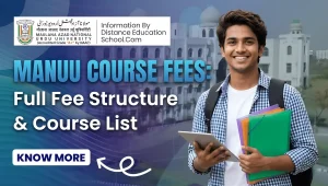 MANUU Courses Fee