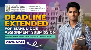 MANUU DDE Assignment Submission