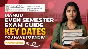 MANUU Even Semester Exam