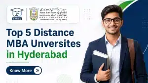 Top 5 Distance MBA Universities in Hyderabad
